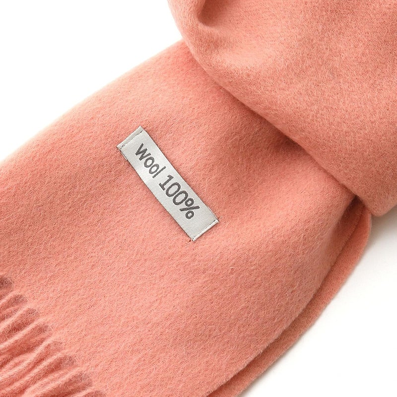 linişte 100% Wool Scarf - Men and Women Winter Warm Soft Luxurious Solid Colors Gift Box - Image 3